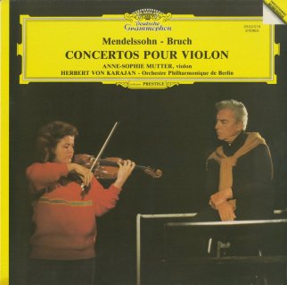 ヴァイオリン協奏曲集/メンデルスゾーン:Op.64，ブルッフ:1番Op.26