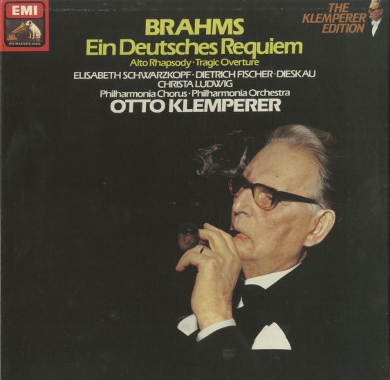 ブラームス ドイツ レクイエム クレンペラー | クラシックLPレコード