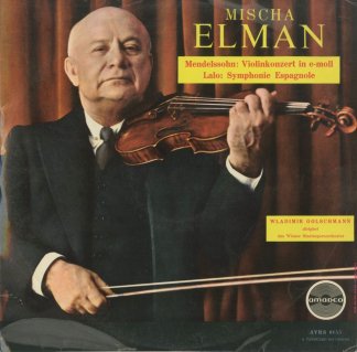 ミッシャ・エルマン | クラシックLPレコードのヴァイオリニスト
