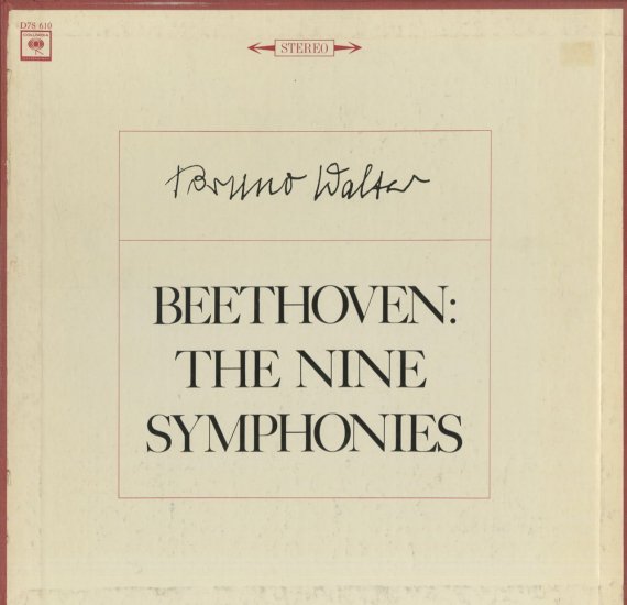 ベートーヴェン 交響曲全集 ワルター | クラシックLPレコード