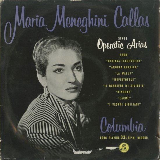 オペラ･アリア マリア･カラス セラフィン | クラシックLPレコード