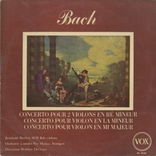 ラインホルト・バルヒェット | クラシックLPレコードのヴァイオリニスト