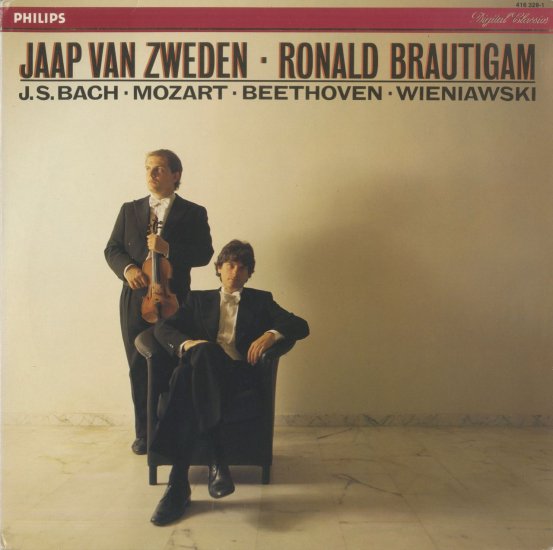 Mozart Bach Beethoven Wieniawski Zweden | LP Recrod Vinyl