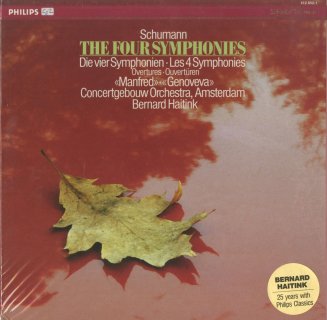 シューマン:交響曲全集（4曲），「ゲノヴェーヴァ」序曲，「マンフレッド」序曲