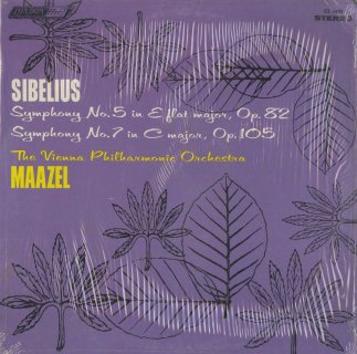 シベリウス:交響曲5番Op.82，7番Op.105