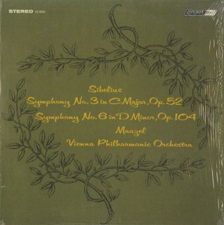 シベリウス:交響曲3番Op.52，6番Op.104