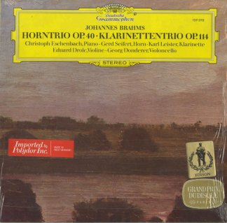 ブラームス:ホルン三重奏曲Op.40，クラリネット三重奏曲Op.114
