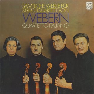 ヴェーベルン:弦楽四重奏曲曲Op.5，Op.9，Op.28