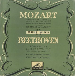 モーツァルト:ヴァイオリン協奏曲5番K.219，ベートーヴェン:ロマンス1番Op.40，2番Op.50