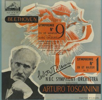 ベートーヴェン:交響曲9番Op.125「合唱」，1番Op.21
