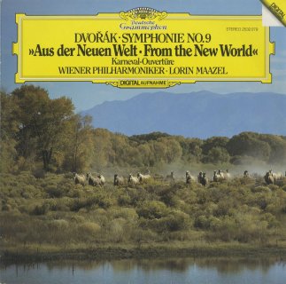 ドヴォルザーク:交響曲9番Op.95「新世界」，序曲「謝肉祭」Op.92