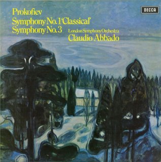 プロコフィエフ:交響曲1番Op.25「古典的交響曲」，3番Op.44