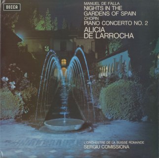 ファリャ:「スペインの庭の夜」，ショパン:ピアノ協奏曲2番Op.21