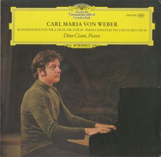 ウェーバー:ピアノ・ソナタ2番Op.39，3番Op.49