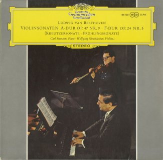 ベートーヴェン:ヴァイオリン・ソナタ9番Op.47「クロイツェル」，5番Op.24「春」