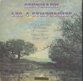 シューマン:交響曲1番「春」Op.38，2番Op.61，3番「ライン」Op.97，4番Op.120，「マンフレッド」序曲Op.115