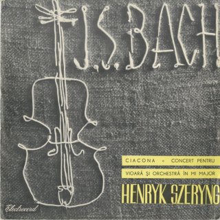 バッハ:シャコンヌ，ヴァイオリン協奏曲2番BWV.1042