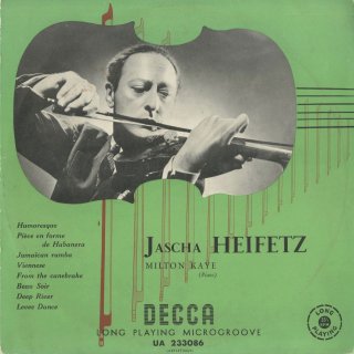 ヤッシャ・ハイフェッツ | クラシックLPレコードのヴァイオリニスト