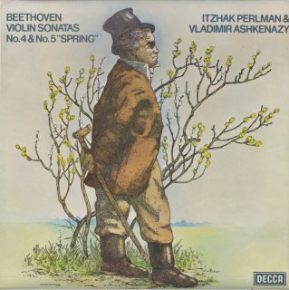 ベートーヴェン:ヴァイオリン・ソナタ4番Op.23，5番Op.24「春」