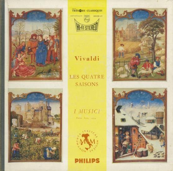 Vivaldi The Four Seasons Felix Ayo I Musici | LP Record Vinyl Vivaldi The Four Seasons Felix Ayo I Musici | LP Record Vinyl