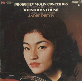 プロコフィエフ:ヴァイオリン協奏曲1番Op.19，2番Op.63