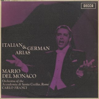 マリオ・デル・モナコ | クラシックLPレコードの歌手