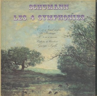 シューマン:交響曲1番「春」Op.38，2番Op.61，3番「ライン」Op.97，4番Op.120，「マンフレッド」序曲Op.115