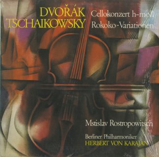 ドヴォルザーク:チェロ協奏曲Op.104，チャイコフスキー:ロココ変奏曲Op.33