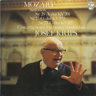 モーツァルト:交響曲22K.162，27番K.199，29番K.201