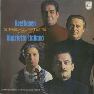 ベートーヴェン:弦楽四重奏曲1番Op.18-1，3番Op.18-3