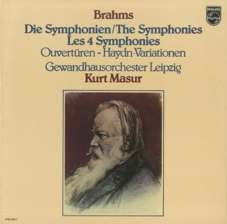 ブラームス:交響曲（全4曲），ハイドン変奏曲Op.56a，大学祝典序曲Op.80，悲劇的序曲Op.81