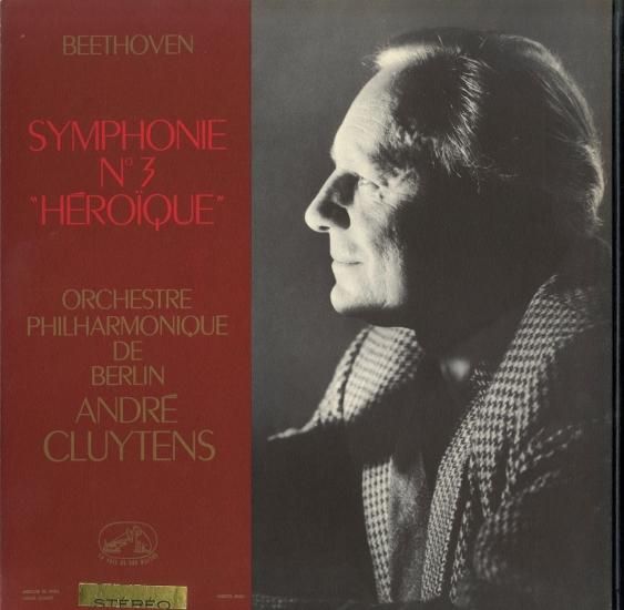Beethoven Symphony Eroica Cluytens Berliner Philharmoniker