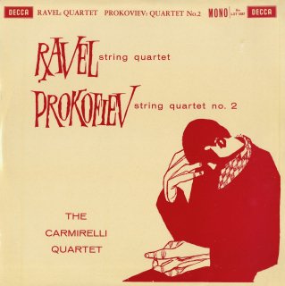 弦楽四重奏曲集/ラヴェル，プロコフィエフ:2番Op.92