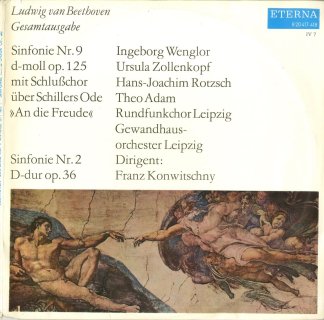 ベートーヴェン:交響曲9番Op.125「合唱」，2番Op.36