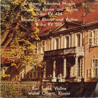 モーツァルト:ヴァイオリン・ソナタK.454，526