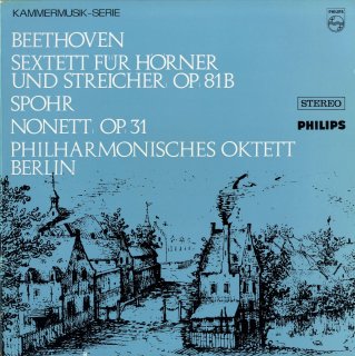 ベートーヴェン:六重奏曲Op.81b，シュポーア:大九重奏曲Op.31