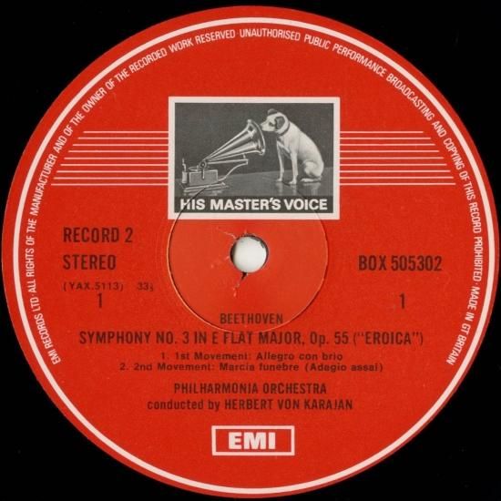 ベートーヴェン 交響曲全集 カラヤン フィルハーモニア管弦楽団