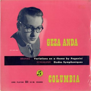 ゲザ・アンダ（Anda Geza） | クラシックLPレコードのピアニスト