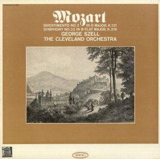 モーツァルト:ディヴェルティメント2番K.131，交響曲33番K.319