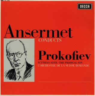 プロコフィエフ:スキタイ組曲Op.20，管弦楽組曲「放蕩息子」Op.46bis
