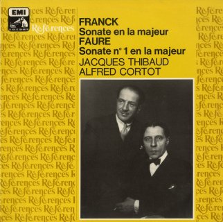 ヴァイオリン・ソナタ集/フランク，フォーレ:1番Op.13