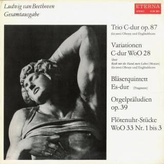 ベートーヴェン:三重奏曲Op.87,「ドン・ジョヴァンニ」変奏曲WoO.28,五重奏曲Hess19,すべての長調による2つの前奏曲,笛時計のための5曲