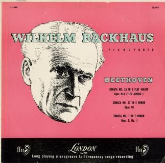 ベートーヴェン:ピアノ・ソナタ26番Op.81a「告別」,27番Op.90,1番Op.2-1