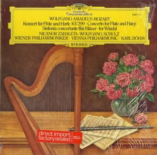 <img class='new_mark_img1' src='https://img.shop-pro.jp/img/new/icons5.gif' style='border:none;display:inline;margin:0px;padding:0px;width:auto;' />モーツァルト:フルートとハープのための協奏曲K.299,協奏交響曲K.297b