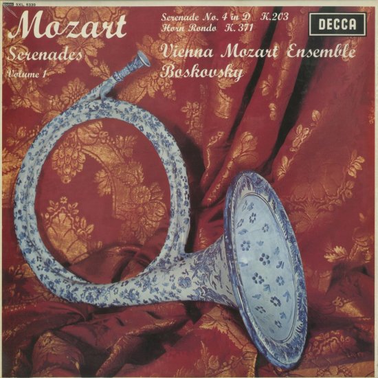 モーツァルト·・セレナーデ集（第6,7,9,10番）LPレコード3枚組 - 洋楽