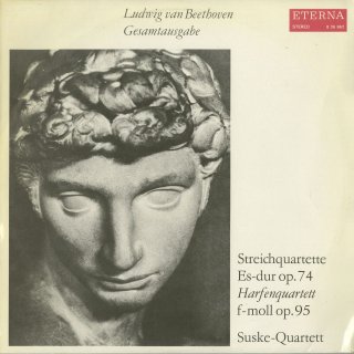 ベートーヴェン：弦楽四重奏曲10番Op.74「ハープ」，11番Op.95「セリオーソ」