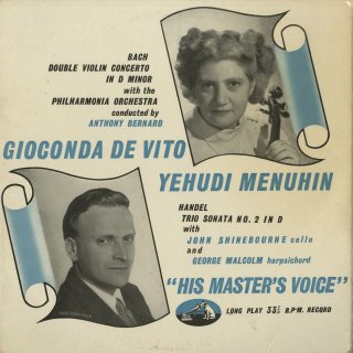 ジョコンダ・デ・ヴィート | クラシックLPレコードのヴァイオリニスト