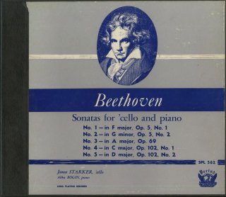 ベートーヴェン：チェロ・ソナタ（全5曲）