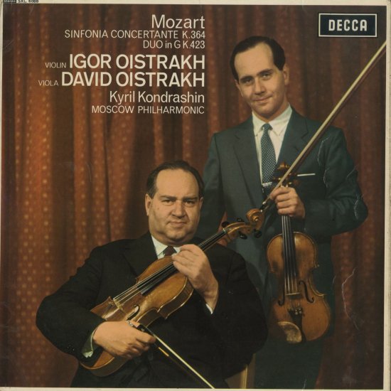 2259【LPレコード】モーツァルト／ヴァイオリンと管弦楽のための作品 