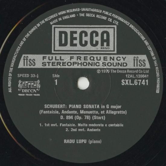 シューベルト：ピアノ・ソナタ18番Op.78，2つのスケルツォD.593